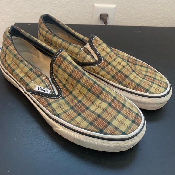 Vans Plaid Classic Slip On - Picture 1 of 3